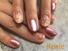 ロージィ(Rosie)/紫陽花ネイル