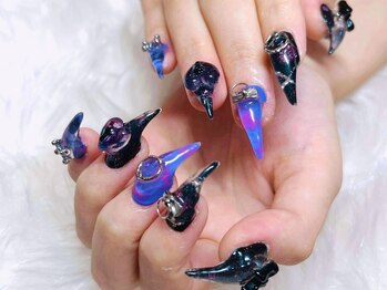 ネイルズゴーゴー 新宿店(NAILSGOGO)/ネコ爪ネイル　新宿歌舞伎町