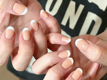 ヌル ネイル 堀江(NURU NAIL HORIE)/王道！フレンチネイル☆