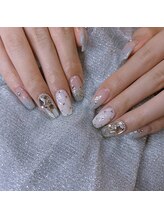 ラプレ(Lapule)/埋め尽くし キルティングネイル