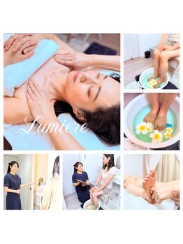 ルミエール(Lumiere)/足湯→カウンセリング→施術