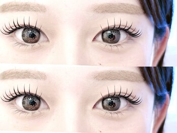 エムアイデザイン(M.eyedesign)の写真/【静岡伊勢丹近く☆プライベートサロン】束感×バインドロックでアイメイク要らずの魅力的なお目元に♪