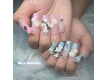 ブルーバブルス(Blue Bubbles)の雰囲気(大人気のチップ、スカルプもお任せください☆)
