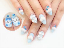 ネイルコレクション ピンク(Nail Collection Pink)/ジェル放題＋キャラ3D★ちいかわ