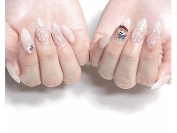 クランキー坊やとツイードネイル