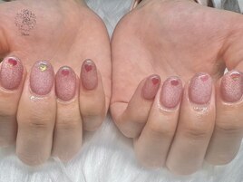 ハートホロネイル
