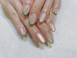 【パラジェル】シンプルネイル