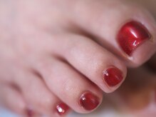 クロ(KURO)/赤マグ/柳津ネイルサロン