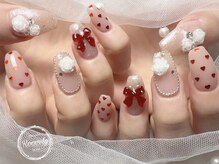 ルブリー(roovely)/ハートドットネイル