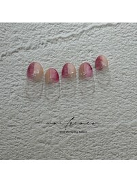 クリア感ネイル