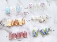 プライベートサロンリュクシュー(Private Salon Luxueux)の雰囲気（【4月デザイン】シーズンにあわせたマンスリーデザイン♪）