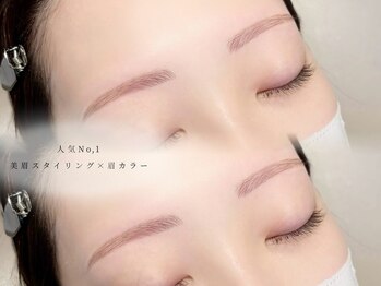 ベルム 池袋店(BELME)/美眉スタイリング+眉カラー♪