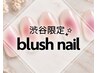 NEW!!【ハンド渋谷限定】ふんわりチークネイル★オフ込み6580円★詳細check!!