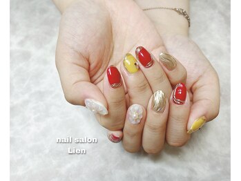 リアン(Lien)/振袖ネイル