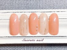 スエルテ ネイルサロン 北千住店/美爪マーブルネイル¥7000