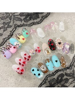 ネイルサロン プリティア 博多店(Pritia)/SWEET×GIRLY