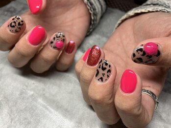 アルシエロ(al cielo)/レオパードネイル