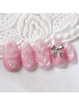 たゆ ネイル(たゆnail)/パラジェルリボンネイル
