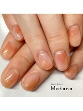マカナ(Makana)/桃ネイル