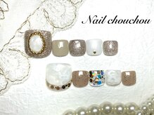ネイルシュシュ 橋本店(nail chou chou)/フットネイル8500円
