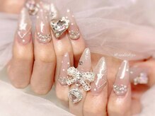 【Nail】韓国ネイル/ワンホンネイル/ジェル/長さ出し/スカルプ/パラジェル/フィルイン/マグネットネイル