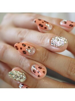 ディーネイル(Dnail)/フレンチレオパード