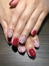 ブロックファイブハナ(Block 5 HANA)/ツイードネイル