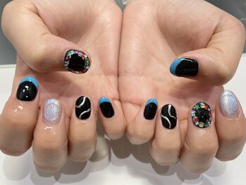 クォーターリゾートネイル(QUARTER RESORT nail)/韓国風ネイル☆