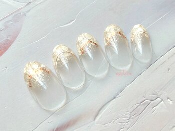 エストリブレ(estLivre)/フラワーグラデフレンチ