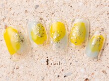 アイネイルズ 町田店(I nails)/ビタミン×ぬりかけホロ6480円