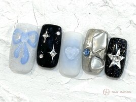 キラキラブルーブラック￥9000