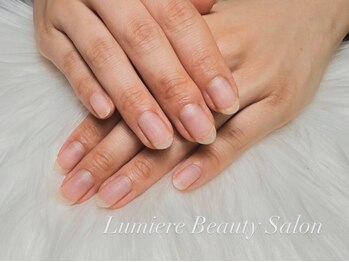 ルミエール(Lumiere)の写真/《健康で美しい自爪へ導く上質ネイルケア/￥3,500～》ダメージ診断付き