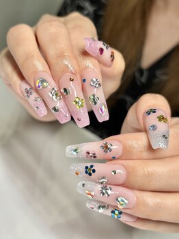 エクアネイルズ(Akuwa nails)/スカルプ◆150分アートやり放題 