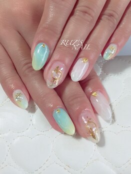 ラズネイル(RUZ'S NAIL)/【秋本】夏デザイン
