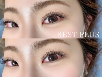 レストプラス バイ ラシル(rest plus by racil)の写真/軽量×持続力◎《フラットラッシュ》でパッチリEYEが叶う★働く女性にも大人気!朝のメイク時短で楽になる♪