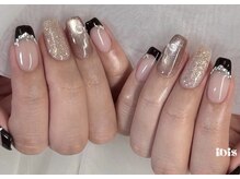 アイビス(ibis)/大人可愛いリボンネイル