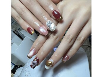 アミネイル 中野(Ami Nail)/ワンホンガーリーネイル