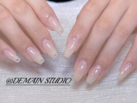 チップ　ワンカラー+ストーン