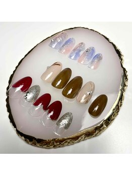 ハンド定額ネイル¥7,700