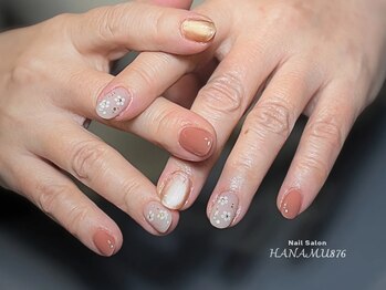 ハナムゥ(HANAMU)/ホロのお花がキュート