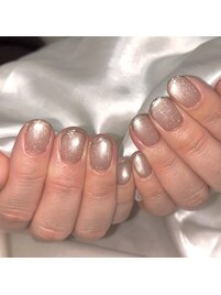 Flash×Magnet/キラキラネイル