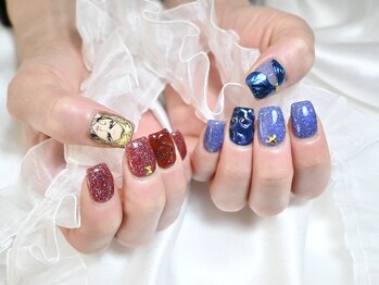 character image nail