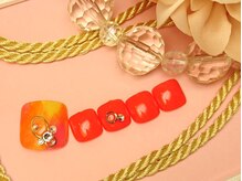 ネイルアンドアイラッシュ リラ 東三国店(Rela)/パッションフルーツカラー