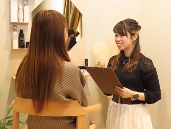 モモ 札幌(MOMO.)/丁寧な頭皮診断