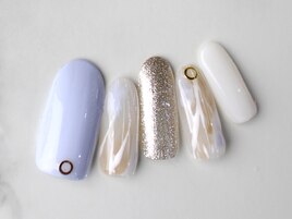 冬ニュアンスネイル