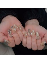 クイーンズビューティーサロン 歌舞伎町店(Queen's beauty salon)/チップ長さ出しアートやり放題