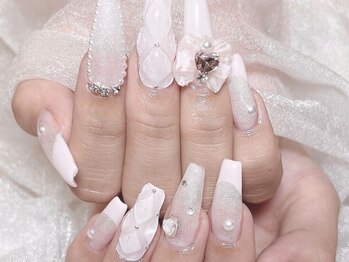 モカ 心斎橋(moca by Lee)/【Nanako】ガーリーネイル