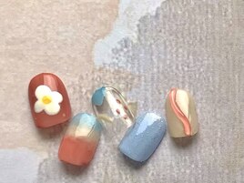 フラワーネイル