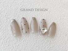 グランドデザイン 大垣店(GRAND DESIGN)/ワンホンnail★A￥7700