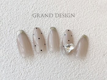 グランドデザイン 大垣店(GRAND DESIGN)/ワンホンnail★A￥7700